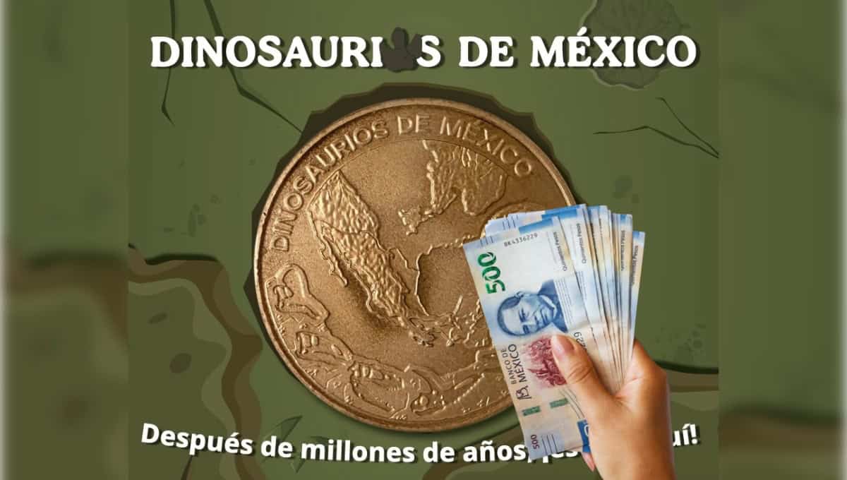 Monedas coleccionables de dinosaurios; ¿dónde se consiguen y cuál es su costo?