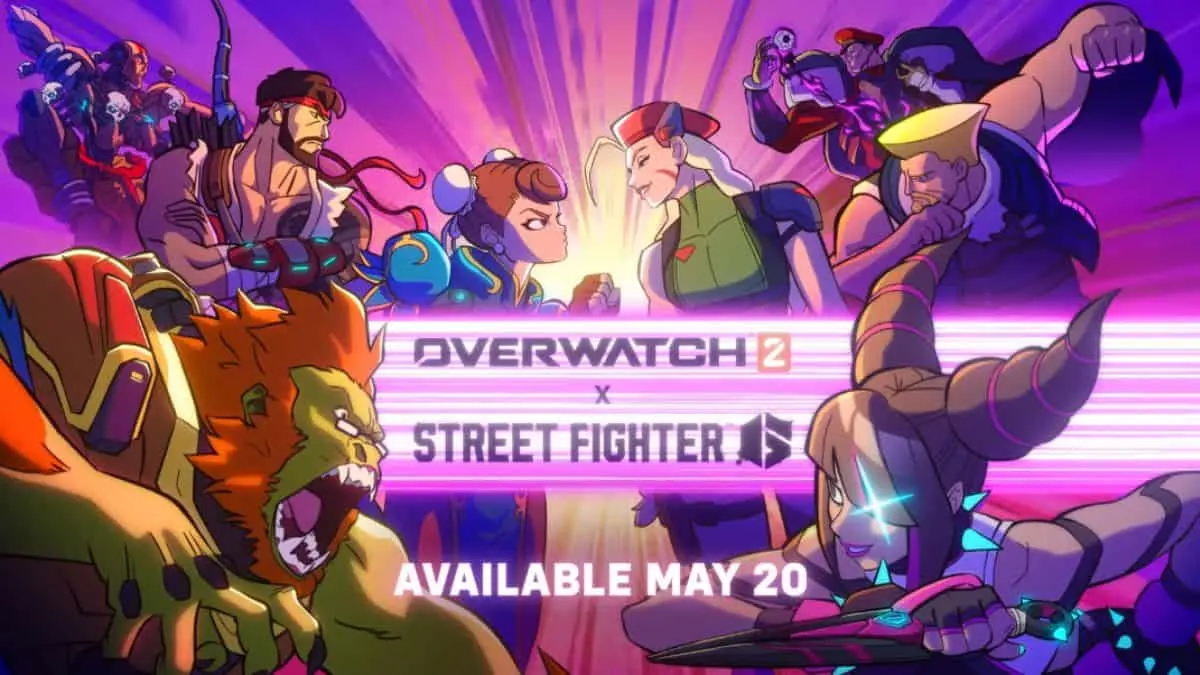 Street Fighter y Overwatch 2 se unen en una inesperada colaboración