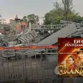 Colapsa escenario donde se presentaría Alicia Villareal el Día de las Madres