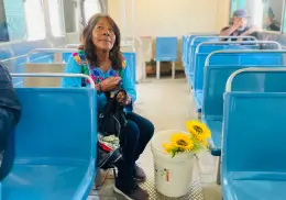 Camiones urbanos de Ciudad Obregón trasladan a Panteón Nuevo por Día de las Madres