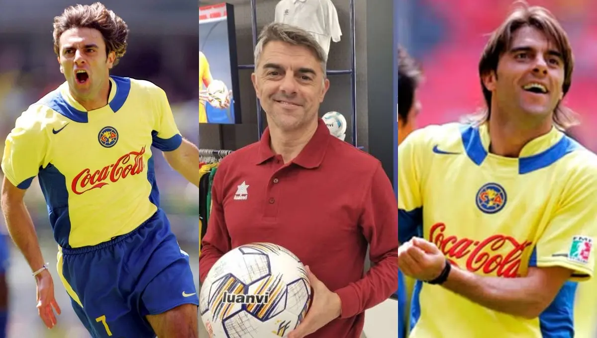 Esto fue del Piojo López, que fue campeón con el Club América. Foto: Original