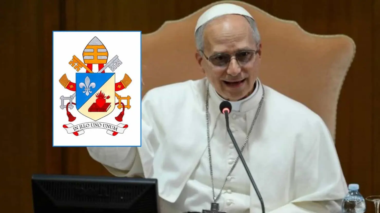 Vaticano da a conocer el escudo de León XIV ¿Cuál es su significado?