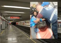 Adolescente de 13 años da a luz en estación del Metro CDMX