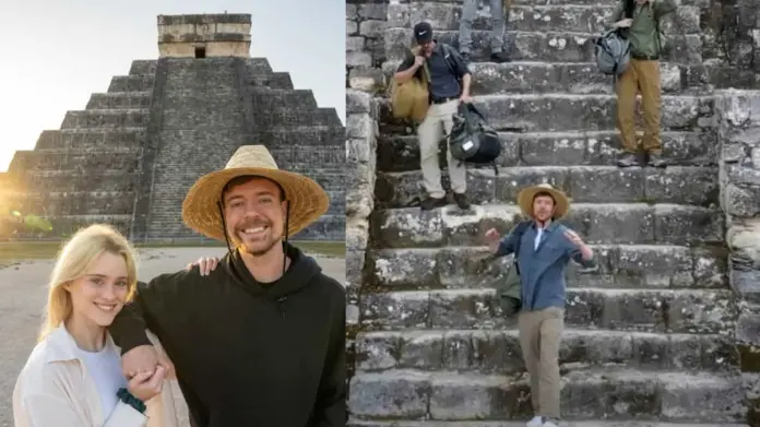 Mr. Beast explora templos mayas en su reciente video; estos son todos los detalles de su visita a México Mr. Beast explora templos mayas en su reciente video; estos son todos los detalles de su visita a México