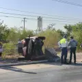 Impresionante choque en la México 15, al norte de Ciudad Obregón