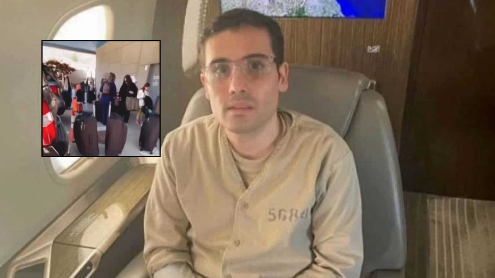 Madre de Ovidio Guzmán y otros familiares del Chapo llegan a Estados Unidos tras acuerdo