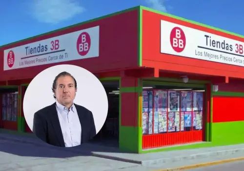 ¿Quién es el dueño de las Tiendas 3B y cuántas sucursales hay en México?