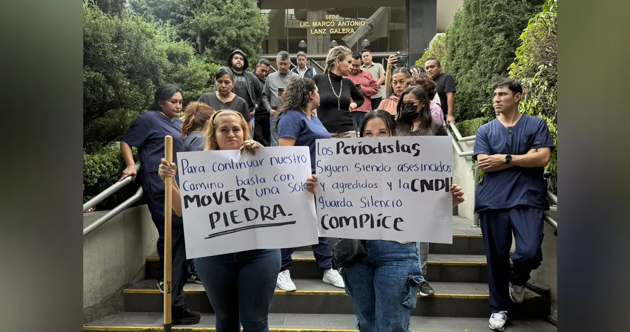 Ceci Flores denuncia ataque en instalaciones de la CNDH: “Fuimos recibidos a golpes”