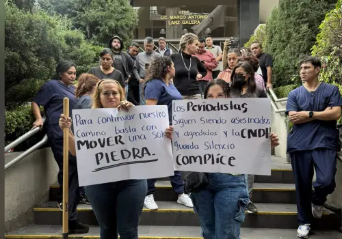 Ceci Flores denuncia ataque en instalaciones de la CNDH: "Fuimos recibidos a golpes"