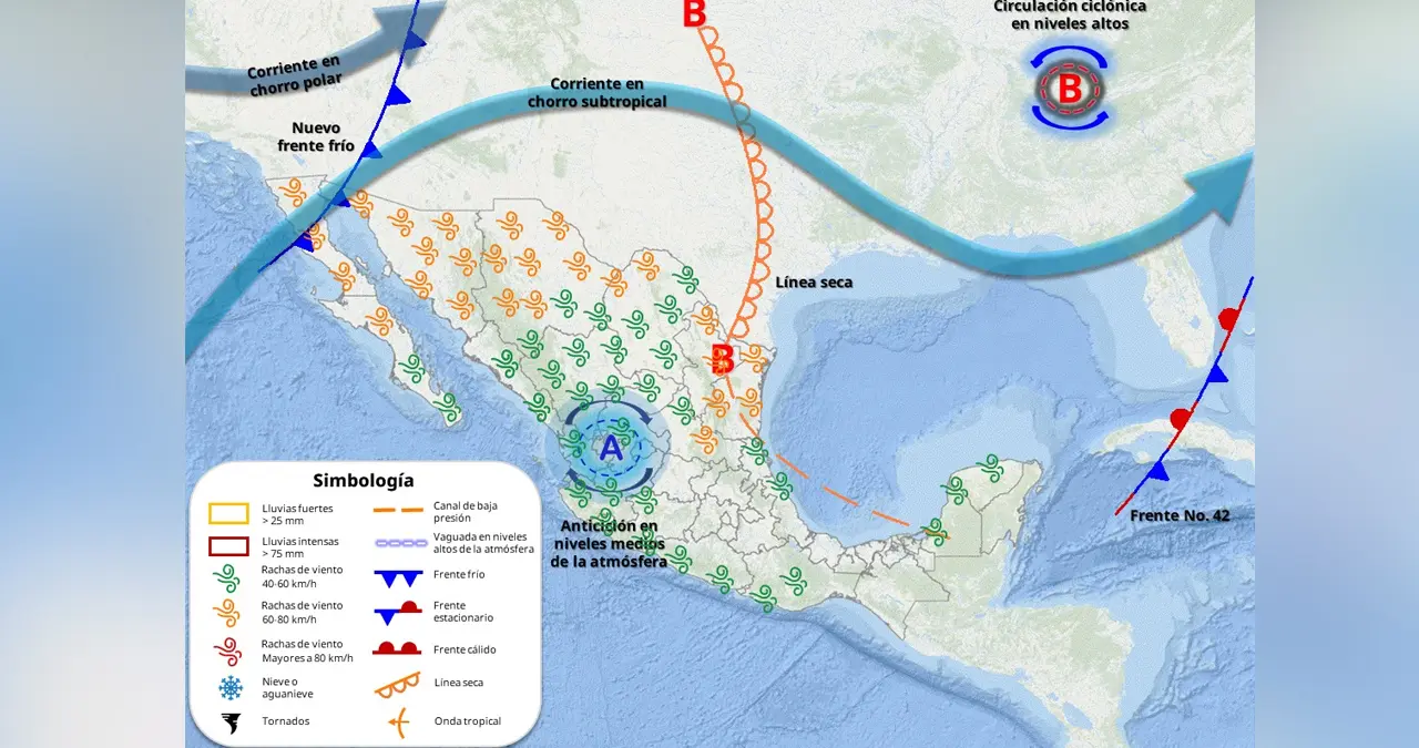 Clima en Sonora hoy 13 de mayo: Calor extremo con temperaturas de hasta 45°C