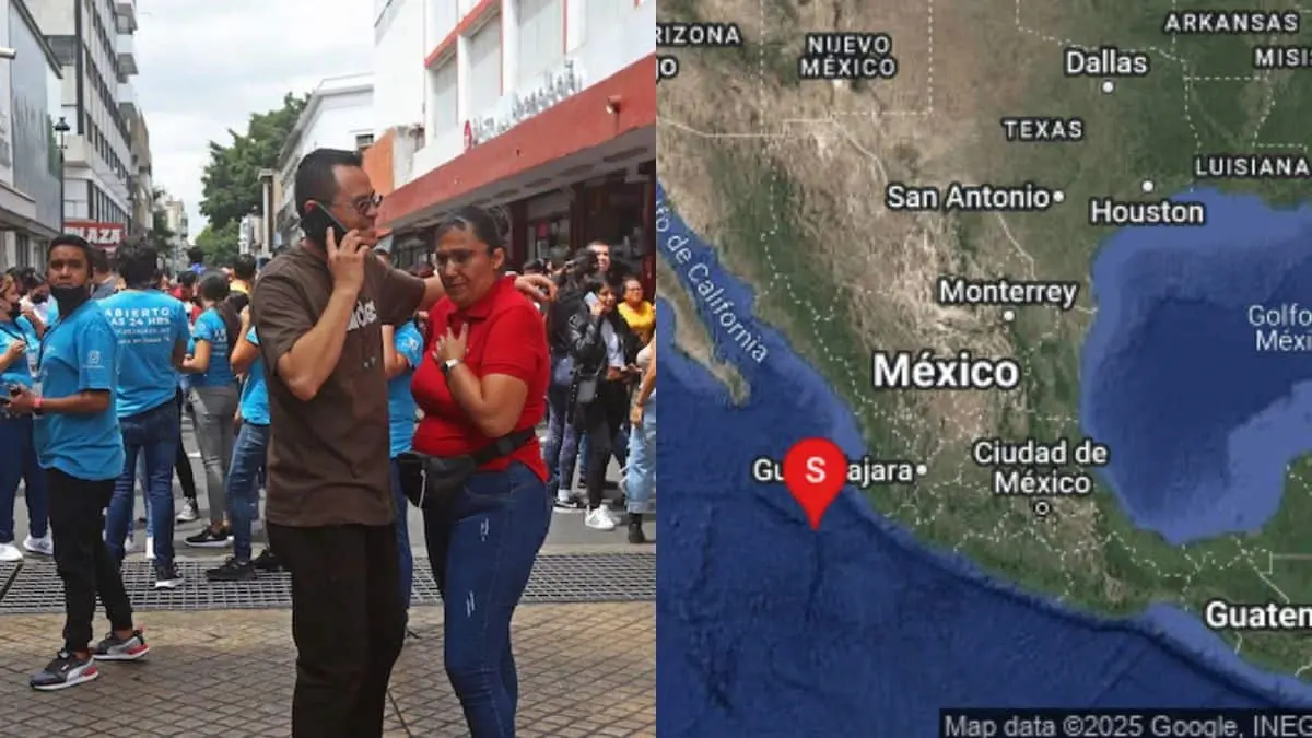 Se registra temblor de magnitud 5.8 en Jalisco