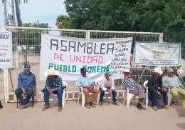 Mayos toman el  INPI en demanda de tierras