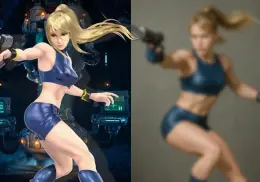 Así se vería Samus Aran de Metroid en la vida real según la IA