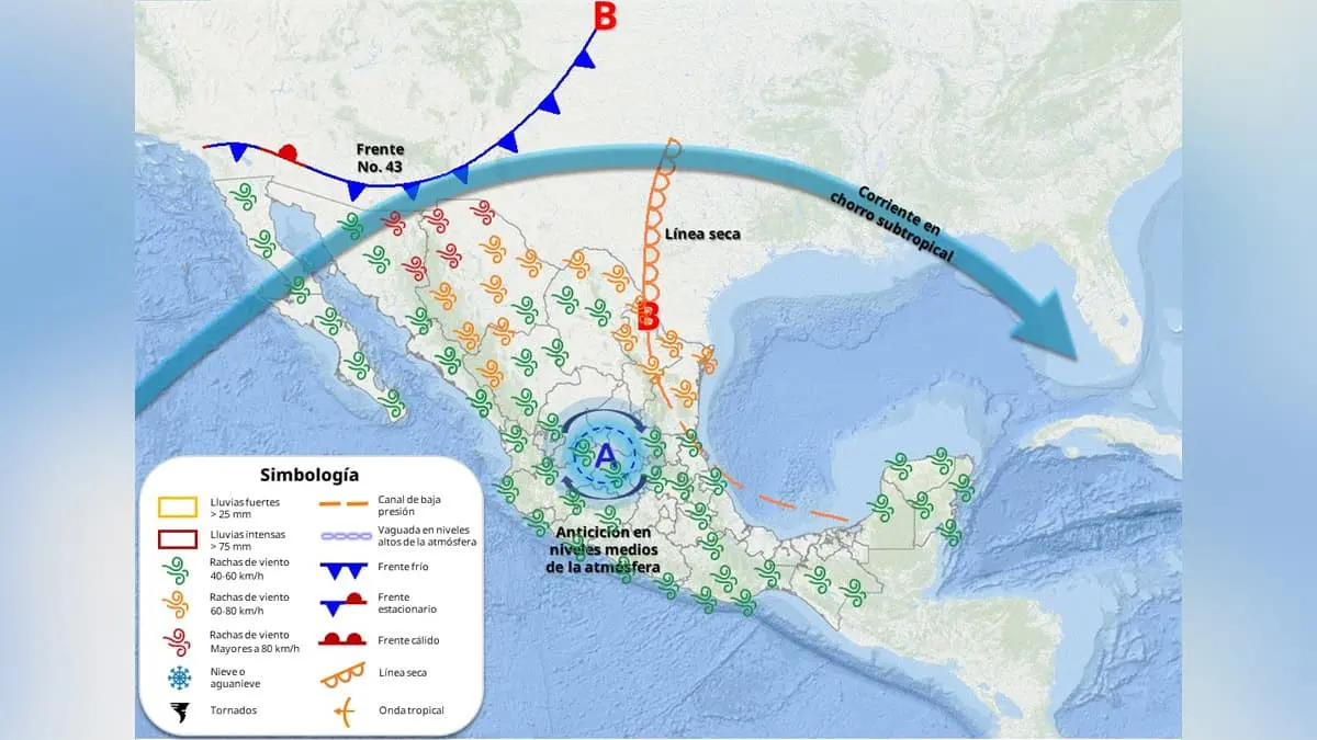Clima en Sonora hoy 14 de mayo: Llega frente frío 43, pero sigue el calor; estas son las temperaturas