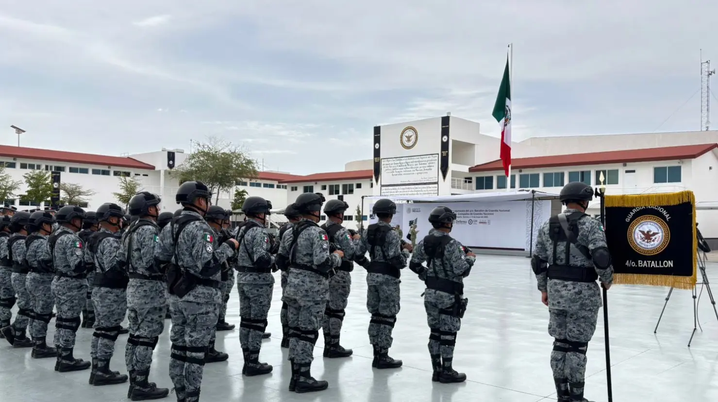 Inauguran batallón de la Guardia Nacional en Sonora