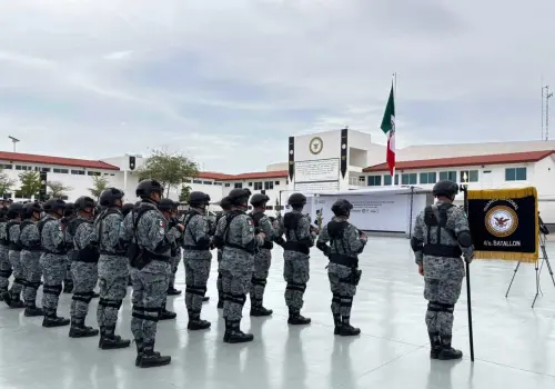 Inauguran batallón de la Guardia Nacional en Sonora
