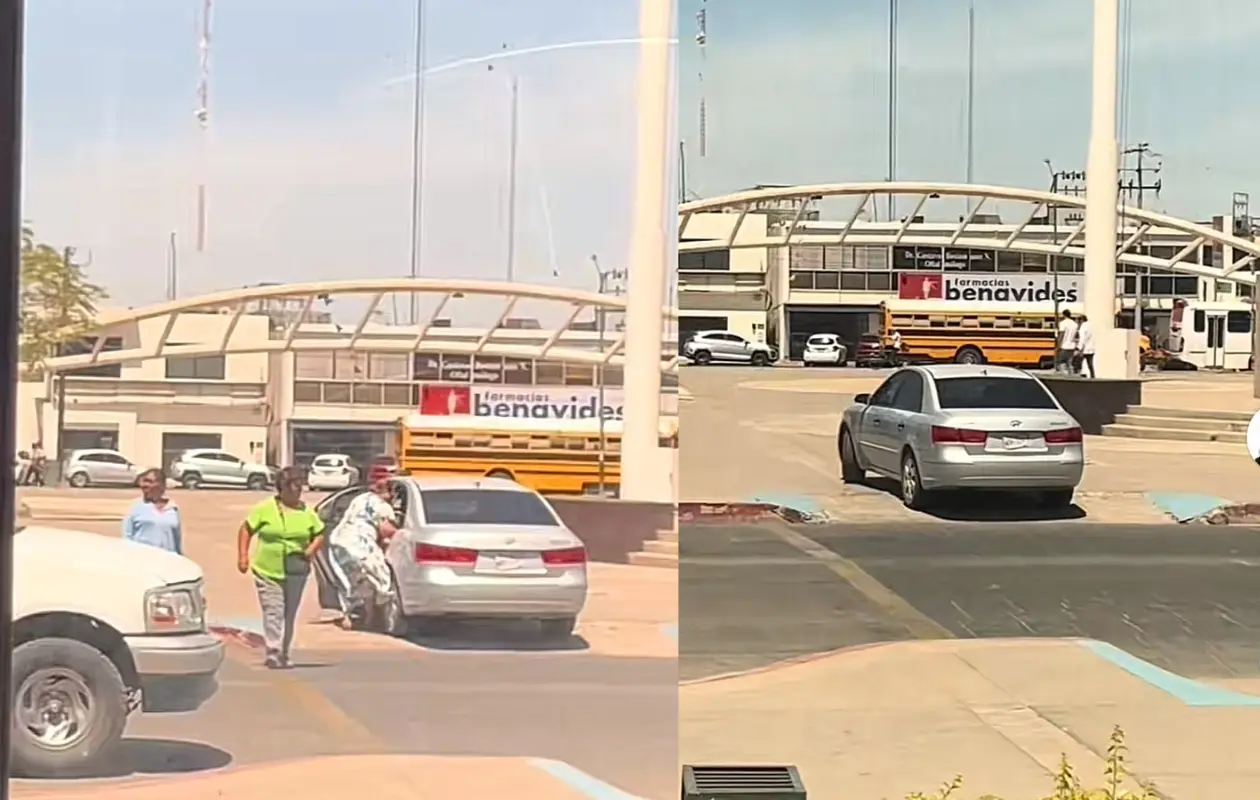 Aunque es una zona vigilada por Seguridad Pública y Tránsito Municipal, nadie le dijo nada.