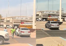 #LadyRampa: Mujer se estaciona en rampa frente a Palacio Municipal de Ciudad Obregón