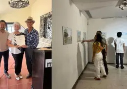 Mil maneras de enseñar: exposición de Mina Ontiveros en Ciudad Obregón