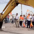 Alcalde pone en marcha rehabilitación de puente vehicular en calle 200