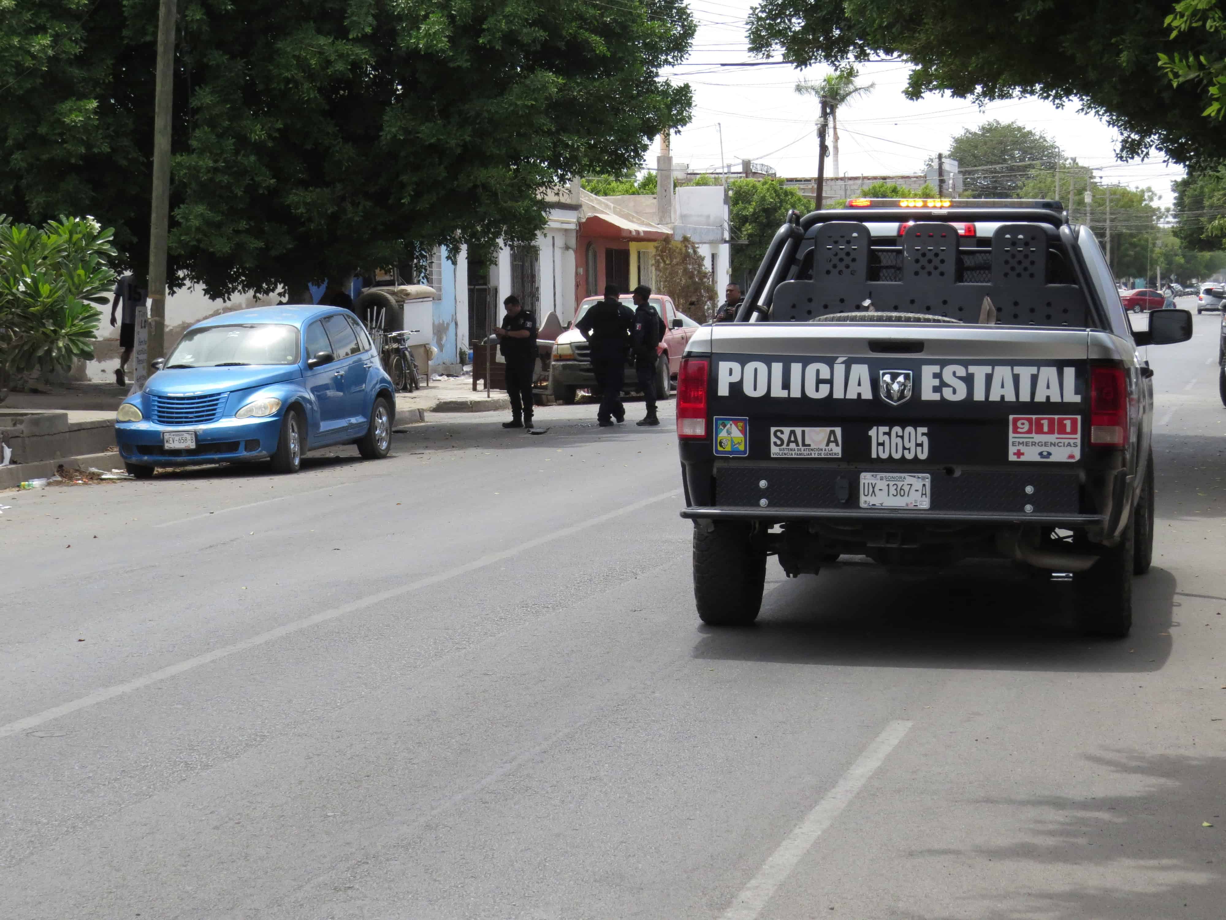 Se enfrentan criminales en la colonia Hidalgo de Ciudad Obregón
