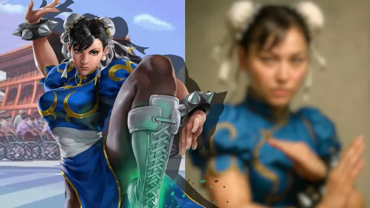 Así se vería Chun-Li de Street Fighter en la vida real según la IA