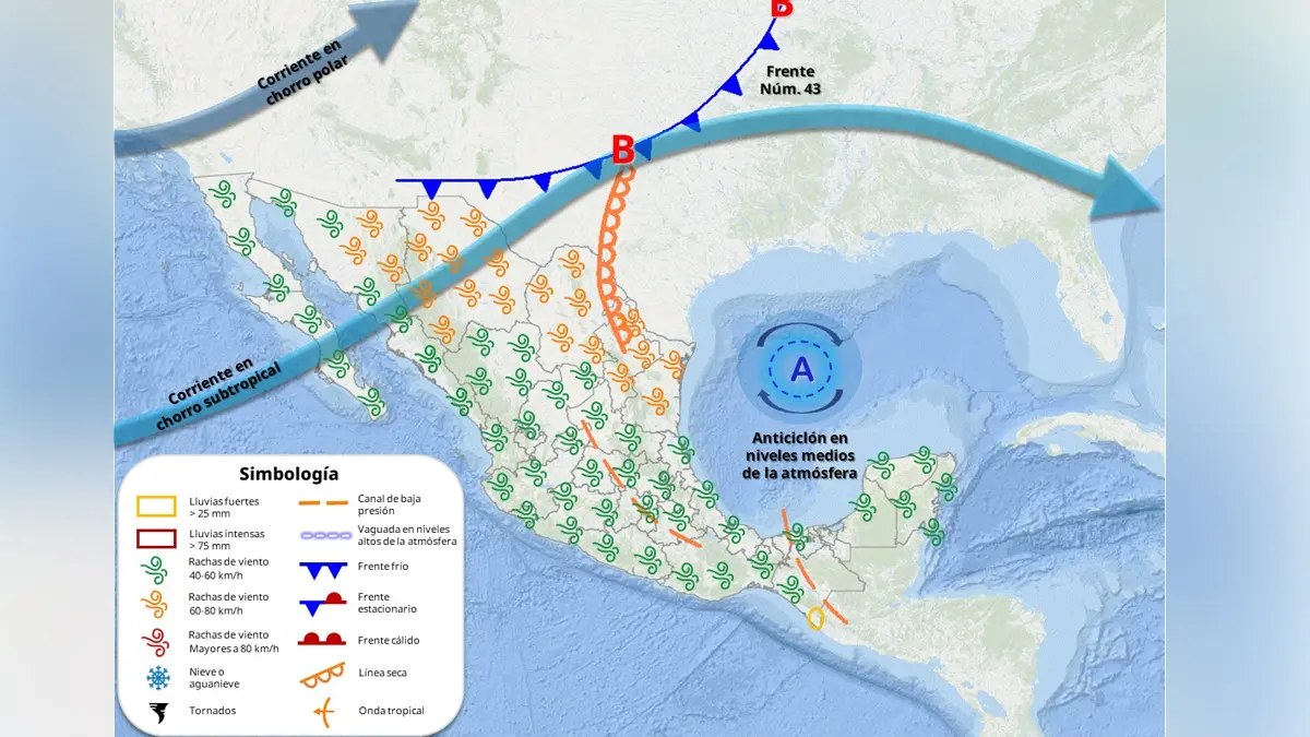 Clima en Sonora hoy 15 de mayo: Calor, fuertes vientos y tolvaneras, es el panorama para el estado