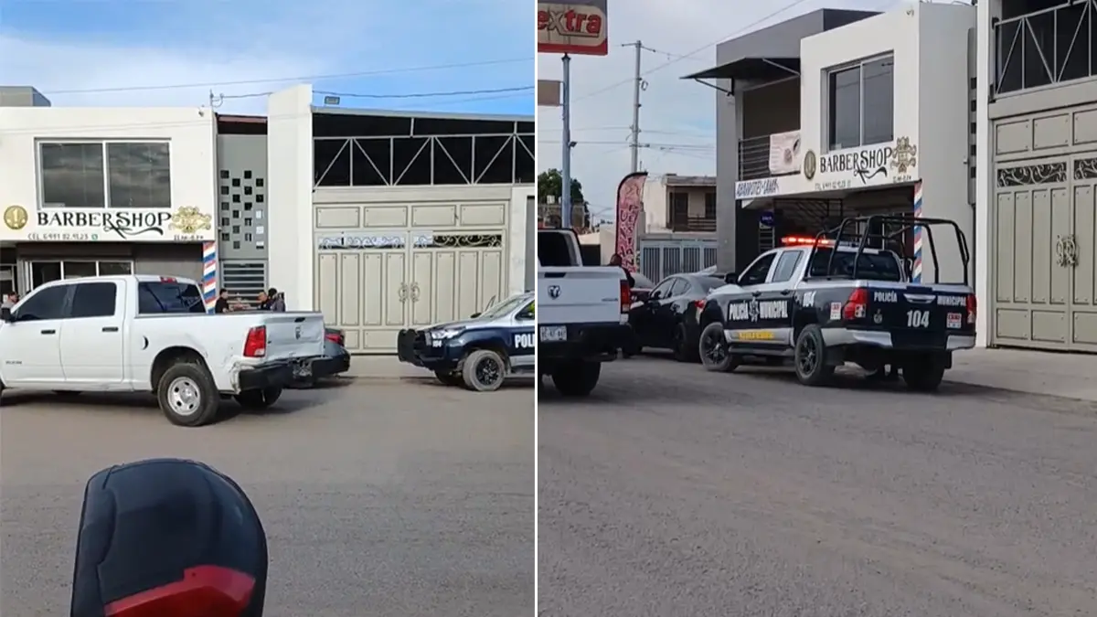 Código rojo: Balean a hombre en barbería de Ciudad Obregón