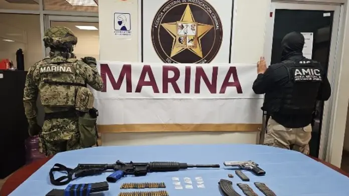 Aseguran armamento durante cateo en la Matías Méndez Aseguran armamento durante cateo en la Matías Méndez