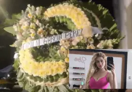 Funeral de Valeria Márquez: acceso con brazaletes y vigilancia policial