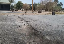 Problemas de infraestructura vial en Prados del Tepeyac