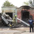 Se incendia vivienda en la Misión San Rafael, al sur de Ciudad Obregón