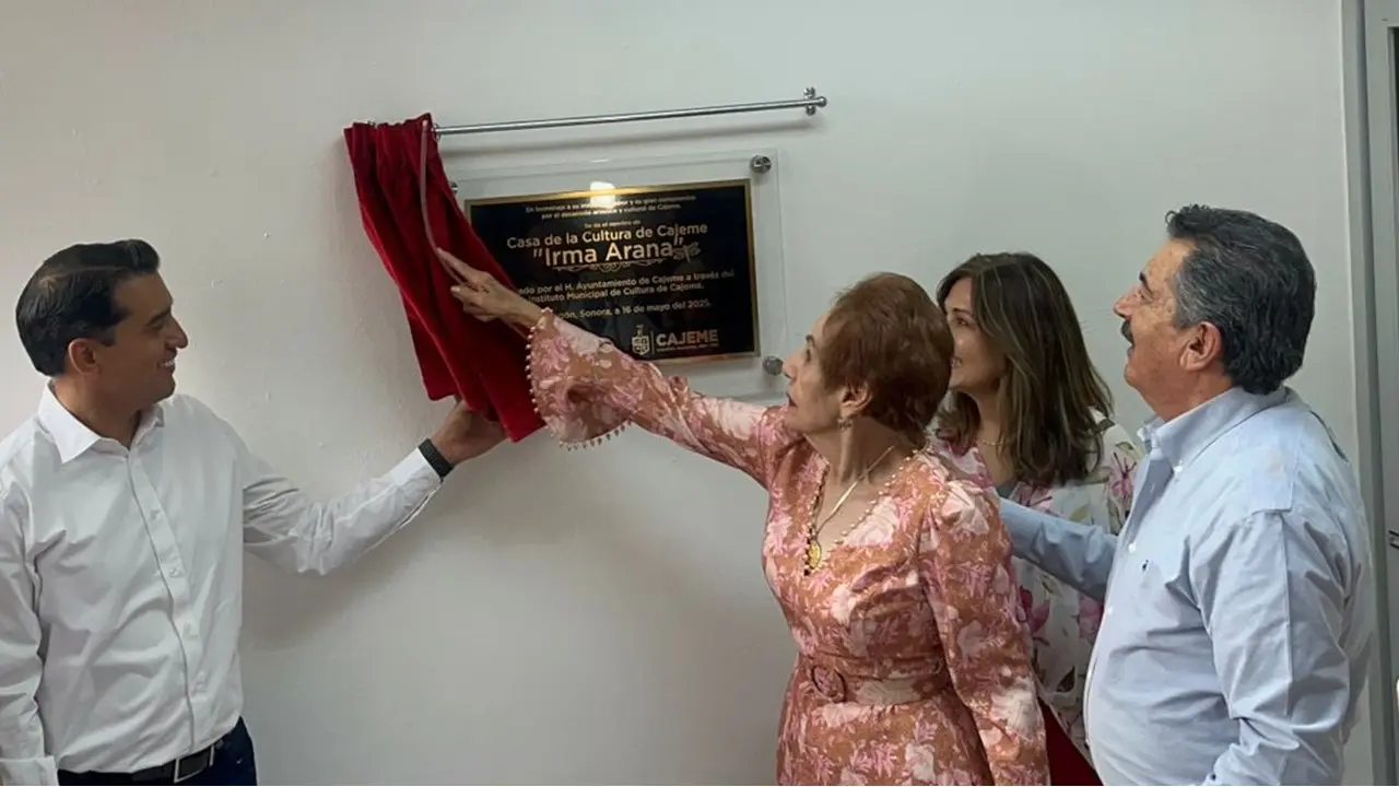 Nombran “Irma Arana” a la Casa de la Cultura de Cajeme