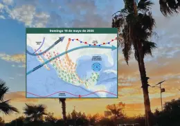 Clima en Hermosillo hoy 18 de mayo; nuevo frente frío traerá fuertes vientos
