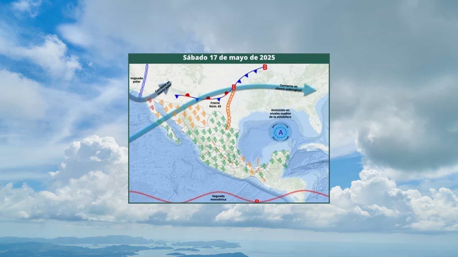 Clima en Sonora hoy 17 de mayo: Se esperan fuertes vientos y cielos nublados