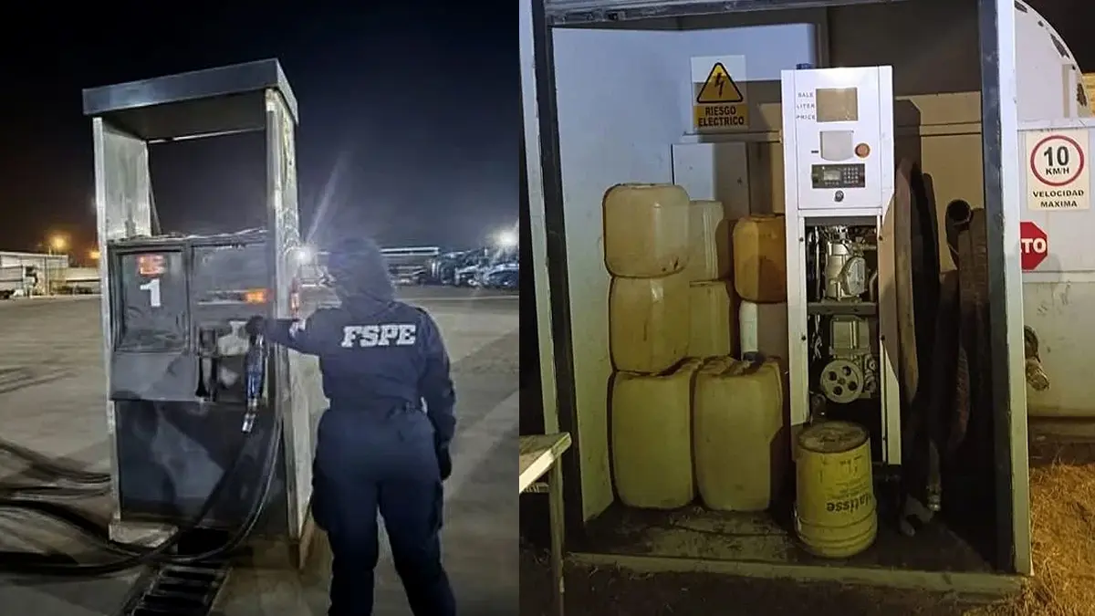 VIDEO | Desmantelan gasolinera clandestina en Guanajuato. Hasta bomba de Pemex tenía