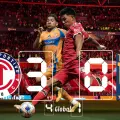 Toluca golea a Tigres y se convierte en el primer finalista del Clausura 2025