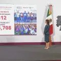 La secretaria de Bienestar, revela avances en los programas sociales