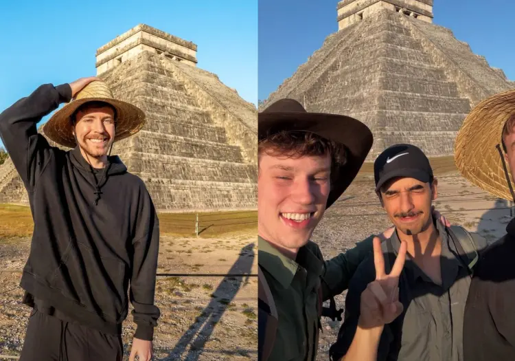 MrBeast aclara polémica por video en sitios mayas: "Filmamos con todos los permisos"