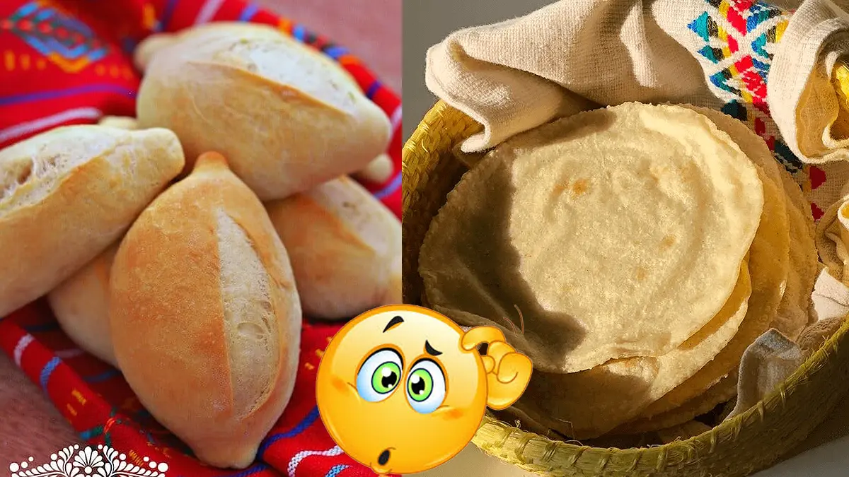 Tortilla de maíz o bolillo, ¿qué engorda más?