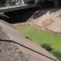 Comerciantes de la Laguna del Náinari piden atención al canal pluvial