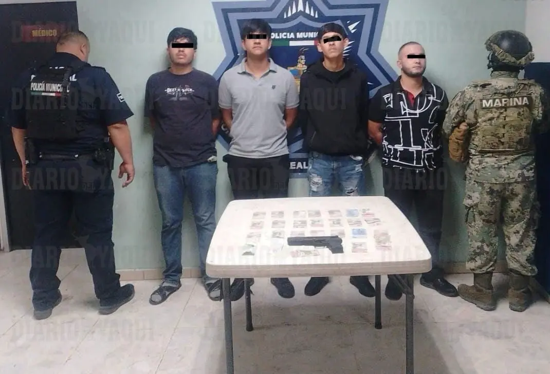 Capturan a policía municipal de Cajeme tras asalto a gasolinera