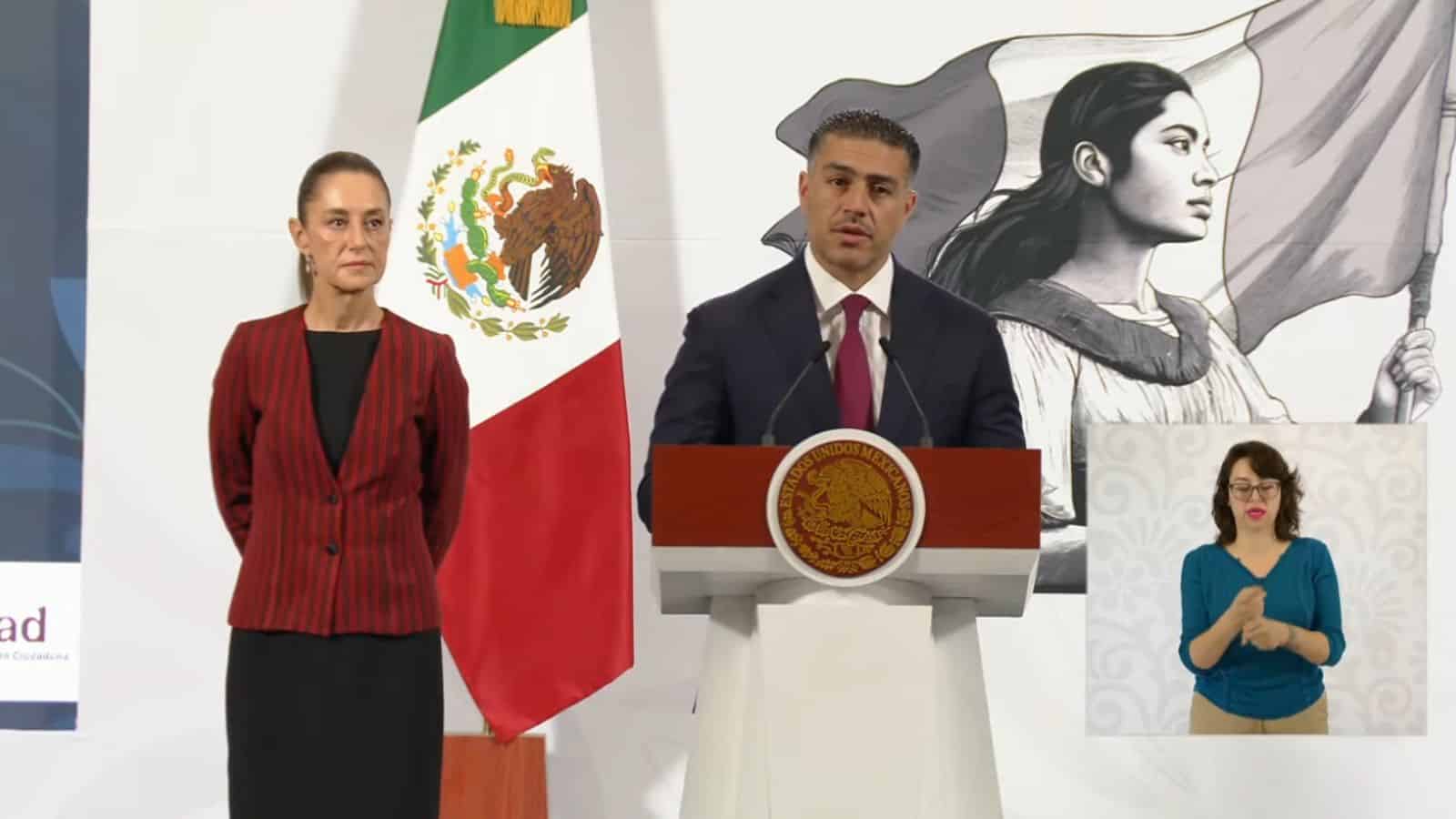 Más de 21 mil detenidos por delitos de alto impacto durante gobierno de Sheinbaum: SSPC
