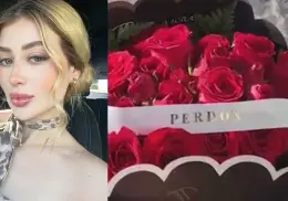 ¿Quién dejó el ramo de rosas rojas con mensaje de perdón en la estética de Valeria Márquez? | VIDEO