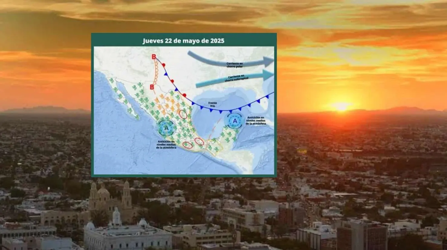 Clima en Hermosillo hoy 22 de mayo; calor llega hasta los 40°C