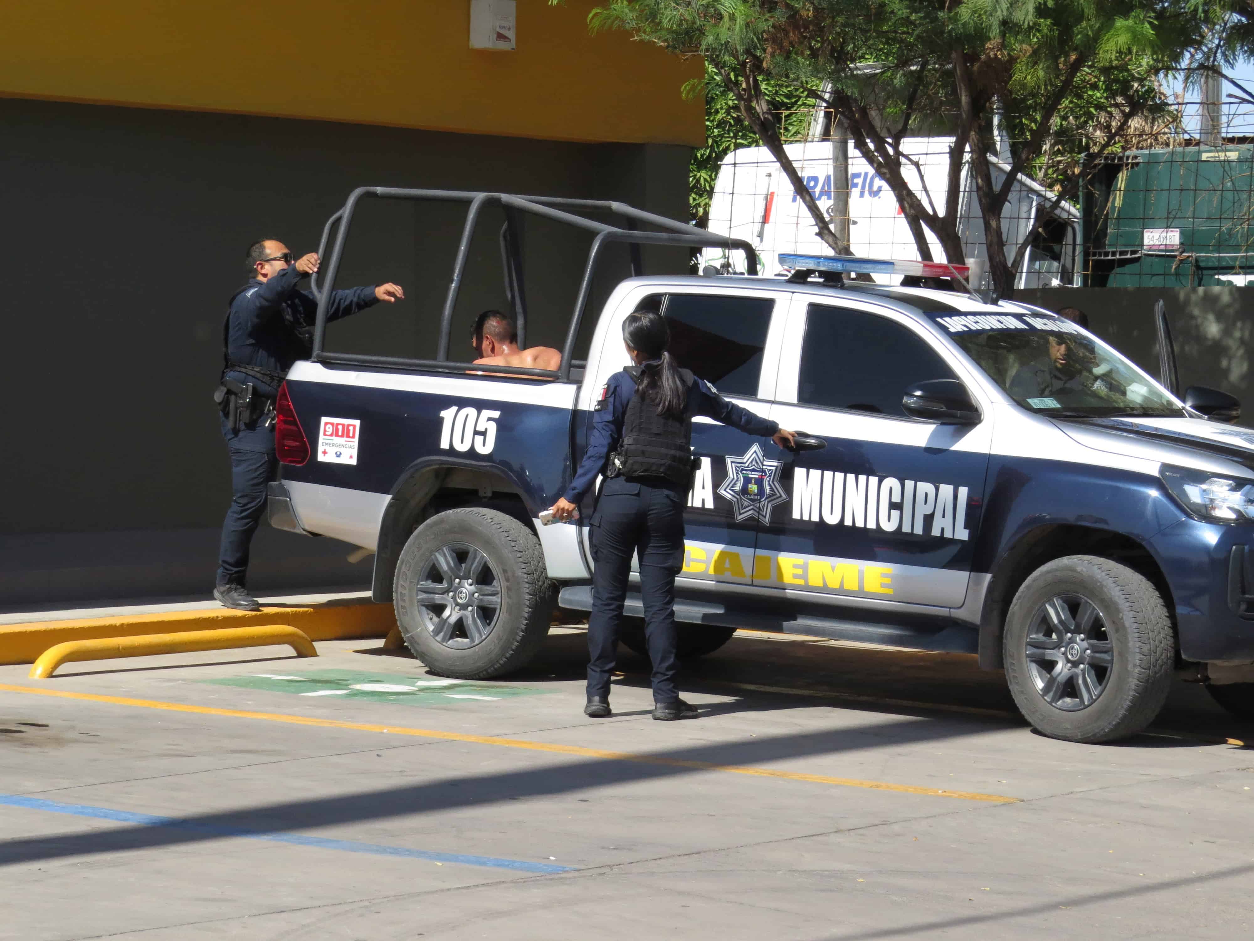 Detienen a presunto asaltante al sur de Ciudad Obregón