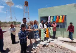 Inauguran tres lactarios en Cajeme; uno de ellos se ubica en una comunidad yaqui