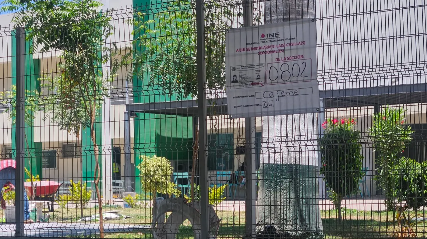 Colocan identificadores de casillas electorales en Cajeme