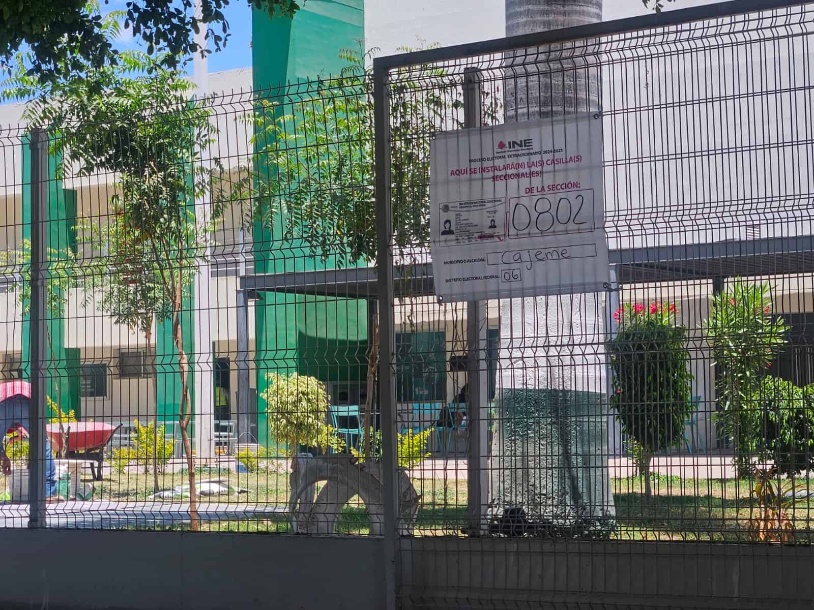 Colocan identificadores de casillas electorales en Cajeme