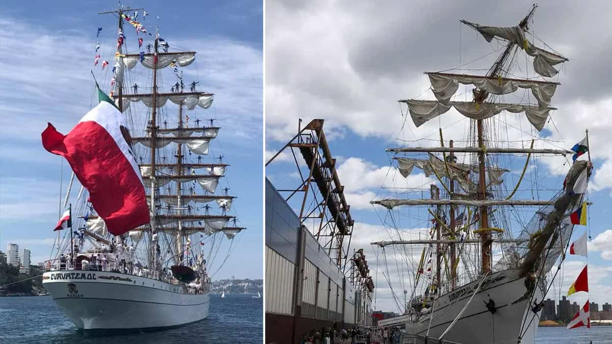 No era mexicano el piloto que operaba el buque escuela de la Marina accidentado en Nueva York